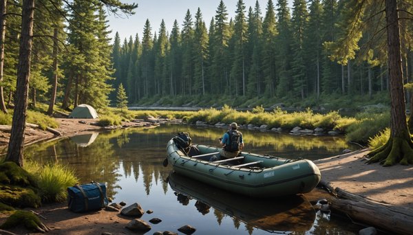 Les Meilleures Techniques de Pêche en Rivière pour les Débutants en Camping