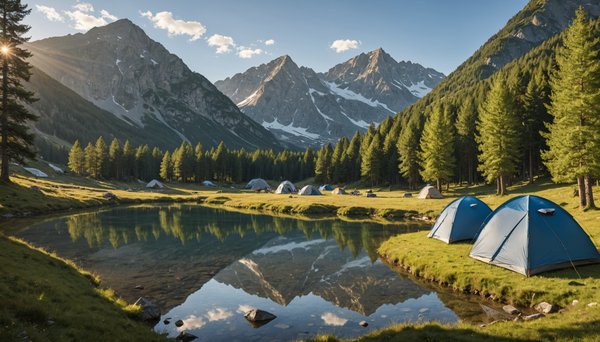 Les plus beaux campings en bord de rivière dans les Pyrénées