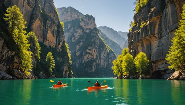 Exploration des Gorges du Tarn en canoë-kayak