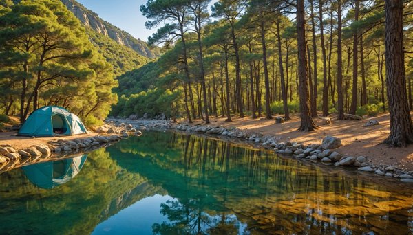 Quelles sont les destinations à privilégier pour un camping proche d'une rivière en Corse du Nord ?