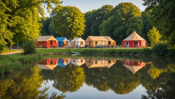 Quelles sont les activités proposées le long des rivières des campings du Puy du Fou ?