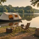Explorer la beauté de la France en camping fluvial